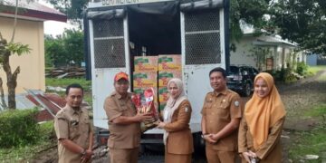 - Pemerintah Provinsi Sulawesi Selatan melalui Dinas Sosial kembali menyalurkan bantuan logistik kepada 12 daerah, Rabu (28/12/2022)