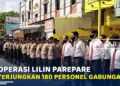 Polres Parepare Apel Gelar Pasukan Operasi Lilin Jelang Nataru
