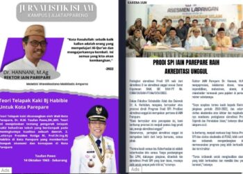Mahasiswa JI IAIN Parepare Rancang Majalah Digital