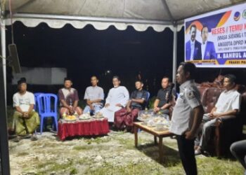 Warga Mario Antusias Ikuti Reses Legislator NasDem Sidrap H.Bahrul Appas