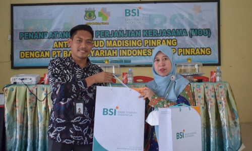 RSUD Madising dan Bank Syariah Indonesia KCP Pinrang Sepakat Jalin Kerja Sama RSUD Madising dan Bank Syariah Indonesia KCP Pinrang Sepakat Jalin Kerja Sama