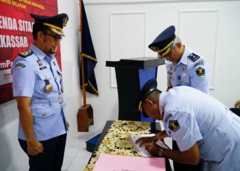 Ahmad Laondi Resmi Pimpin Rupbasan Makassar