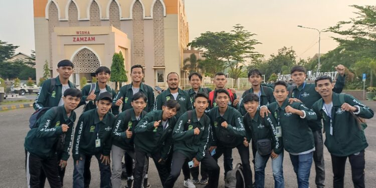 PORSENI 1 Abad NU, PWNU Sulsel Berangkatkan Atlet Sepakbola Mahasiswa Bersaing Raih Juara