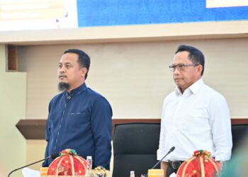 Gubernur Sulsel Andi Sudirman Sulaiman bersama Mendagri RI, Tito Karnavian