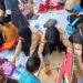 Antusiasme anak-anak mengikuti Expo Paud Ceria 2023 di Kebun Raya Jompie, Kota Parepare, Sulawesi Selatan (Sulsel), Sabtu (28/1/2023)