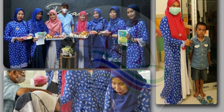 Peringati Hari Gizi Nasional ke – 63, RSUD Andi Makkasau Parepare Lakukan Pembagian Bingkisan Telur Rebus ke Pasien