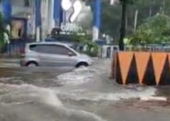 Hujan dan Air Laut Pasang, 4 Kecamatan di Pusat Kota Makassar Kebanjiran
