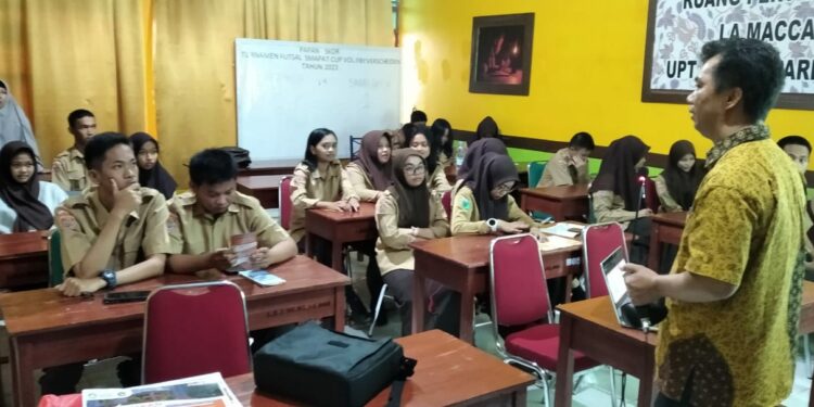 Tim Institut Teknologi Bacharuddin Jusuf Habibie Sasar SMA Sederajat di Parepare, Sosialisasi dan Promosi SNPMB