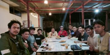 Pertemuan Indonesian Creative Cities Network (ICCN) Wilayah Sulawesi Selatan di Pettalolo Cafe and Palekko Jl. Laupe, Bukit Harapan, Kecamatan Soreang, Kota Parepare, Sulsel, Rabu, (22/2/2023) malam