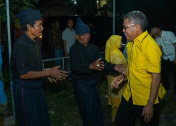 Ketua DPD I Golkar Sulsel, Taufan Pawe (TP) menemui tokoh dan masyarakat Kabupaten Bulukumba, Jumat, (24/2/2023)