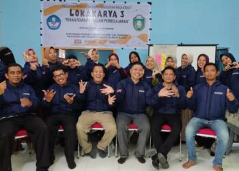 Balai Besar Guru Penggerak (BBGP) Sulawesi Selatan bekerjasama dengan Dinas Pendidikan dan Kebudayaan (Disdikbud) Kota Parepare menggelar Lokakarya 3 Pendidikan Guru Penggerak Angkatan 7 di Parepare, Sabtu (11/3/2023)