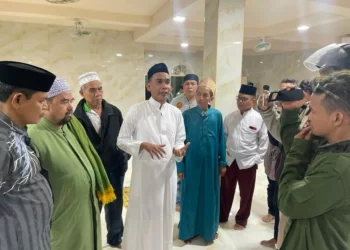 Kunjungi Masjid Ittifaqul Jamaah yang Kubahnya Roboh, Ketua DPRD Makassar Bakal Beri Santunan kepada Korban