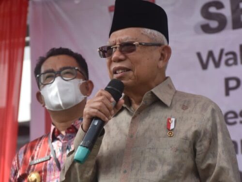 Wapres Ma’ruf Amin Minta Hilangkan Ego Sektoral Penanganan Stunting di SulBar