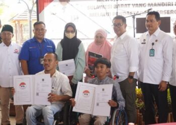 Pj Gubernur SulBar Dorong Kegiatan yang Fokus Bagi Pelaku UMKM Disabilitas