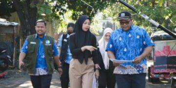 Tim Perumda Air Minum Makassar Survei Langsung Pelanggan Nonaktif