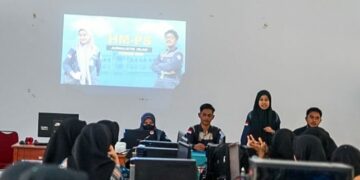 Program Studi Jurnalistik Islam (JI) Institut Agama Islam Negeri (IAIN) Parepare kembali melakukan sosialisasi di SMKN 2 Parepare, Jln Jendral Ahmad Yani, Kecamatan Soreang, Kota Parepare, pada Rabu (1/3/2023)