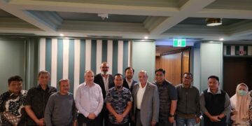 Gubernur Sulsel bersama sejumlah bupati melakukan pertemuan dengan pihak I2I Development Global di Melbourne, Australia, Senin (13/3/2023)
