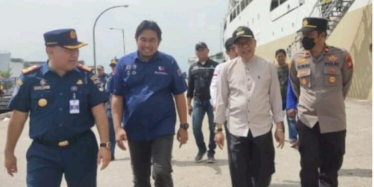 - Wali Kota Parepare, Taufan Pawe melakukan kunjungan ke Pelabuhan Nusantara Parepare, Sabtu (7/1/2023)