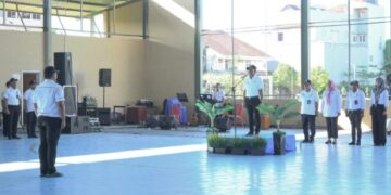 Direksi Perumda Air Minum Pastikan Kedisiplinan Pegawai Lewat Apel Pagi