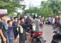 Siswa Sekolah Alam Bosowa mengadakan kegiatan ramadan Buka Puasa Bersama dan Berbagi Takjil pada Senin (10/4/2023)