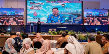 Musyawarah Perencanaan Pembangunan (Musrembang) Rencana Kerja Pemerintah Daerah Provinsi Sulawesi-Selatan Tahun 2024 di Claro Hotel Makassar,  Senin (17/4/2023)