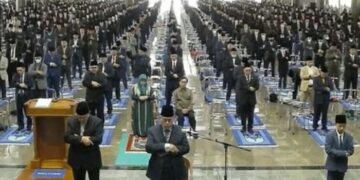 Bikin Geger, Salat Id Ponpes Al-Zaytun Campur Pria-Wanita di Satu Saf