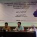 Workshop Pengelolaan Pasca Program Kegiatan Peningkatan Kapasitas Masyarakat dan Pemda Program NSUP-KOTAKU di Hotel Gammara, Makassar, pada Selasa (9/5/2023)