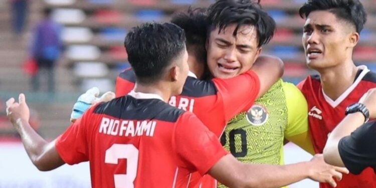 Timnas U-22 Indonesia melaju ke babak final Cabor sepakbola Sea Games ke-32 Kamboja tahun 2023