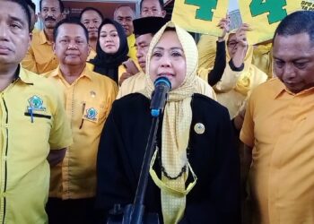 Ketua DPD Partai Golkar Parepare Erna Rasyid Taufan