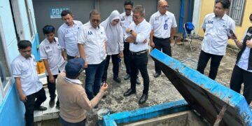 Pastikan Ketersediaan Air Bersih bagi CJH, Direksi Perumda Air Minum Kota Makassar Tinjau Reservoir di Asrama Haji Sudiang