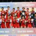 Bermain di Stadion Olympic Phanom Phen, Kamboja, Selasa (16/5/2023) timnas garuda muda menang telak 5-2