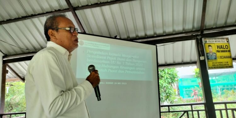 Dosen UMS Rappang Ajak Masyarakat Pahami Aturan Perubahan Pajak Bumi dan Bangunan