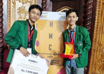 Mahasiswa FTI UMI Juara 1 di Halu Oleo Mining Competition 2023