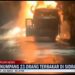 Bus Berpenumpang 23 Orang Terbakar di Sidrap Bus Berpenumpang 23 Orang Terbakar di Sidrap