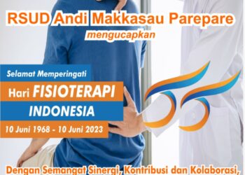 RSUD Andi Makkasau Parepare Ucapkan Hari Fisioterapi