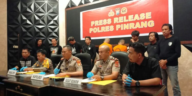 Polres Pinrang Ungkap Kasus Kejahatan 3C 