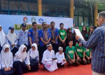 SMP Negeri 9 Parepare Luncurkan Program Green Nine, Makkiade dan Majalah Digital