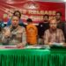 Kapolres Pinrang AKBP Santiaji Kartasasmita saat press rilis di Aula Pelayanan SKCK, Rabu (31/5/2023) sore