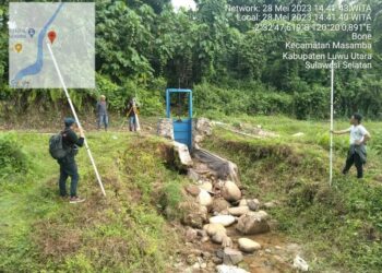 Dinas Sumber Daya Air, Cipta Karya, dan Tata Ruang Provinsi Sulawesi Selatan mulai melakukan penanganan terhadap rehabilitasi Daerah Irigasi (DI) Kuri-Kuri Kasimbi, di Kabupaten Luwu Utara