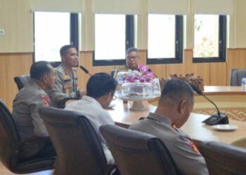 Taufan Pawe Terima Kunjungan Perdana Kapolres Parepare AKBP Arman Muis