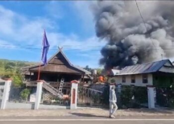 Satu Unit Rumah di Parepare Terbakar, Uang hingga Sepeda Motor Ikut Ludes