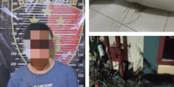Pencuri di Sidrap Babak Belur Kepergok Curi Gabah