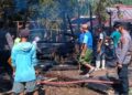 Ditinggal Ambil Pisang dan Kelapa, Rumah Warga di Sidrap Habis Terbakar
