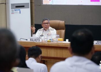 Wali Kota Parepare, Dr HM Taufan Pawe meminta agar penyerapan anggaran pada pelaksanaan kegiatan pembangunan triwulan III tahun anggaran 2023 di Parepare, dipercepat