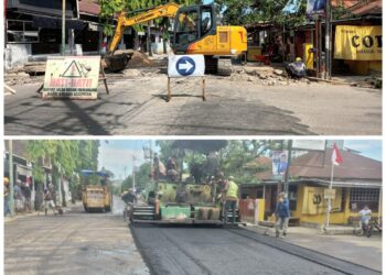 Dinas PUPR Parepare Rampungkan Perbaikan Gorong-gorong di Jalan Agussalim, Gunakan DAK Jalan Pemuda