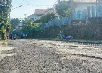 Warga Keluhkan Jalan Andi Sapada yang Berlubang, Dinas PUPR Parepare Bakal Segera Rehabilitasi