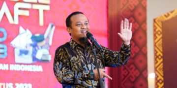 Gubernur Sulsel, Andi Sudirman Sulaiman yang masa jabatannya akan berakhir pada 5 September 2023 mendatang