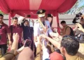 Gubernur Sulsel, Andi Sudirman Sulaiman menyapa para ASN lingkup Pemprov Sulsel jelang akhir masa jabatannya (FOTO: Herald Sulsel)