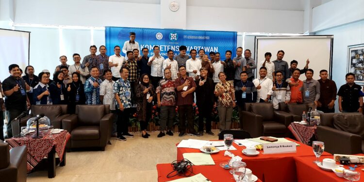 UKW yang diikuti 38 jurnalis digelar pada Jumat - Sabtu, 1-2 September 2023 di Grand d'Maleo Hotel & Convention, Mamuju, Sulawesi Barat (Sulbar)