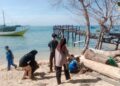 Tim Program PKM-PM UNM tahun 2023 melaksanakan program pengabdian masyarakat di Pulau Balang Caddi, Kelurahan Mattiro Bintang, Kabupaten Pangkep